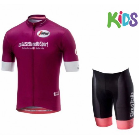 Tenue Cycliste et Cuissard Enfant 2018 Giro d'Italia N003